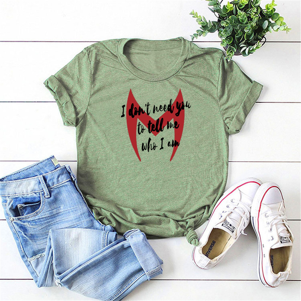 Retro Wanda Maximoff Multiverse von Madness T-shirt Retro Dr Seltsame Inspiriert superhero Graphic Tee Frauen Casual Harajuku Tops – Detail 9