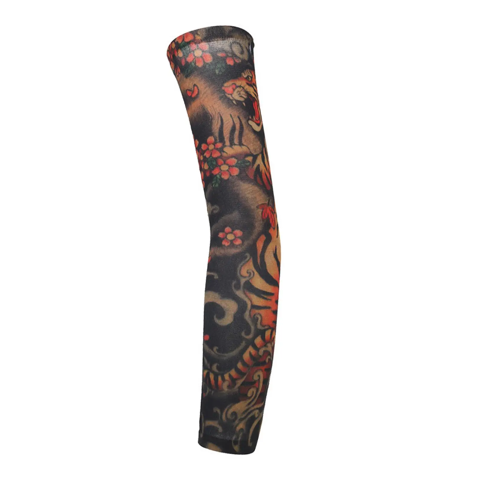 Compression Cooling Arm Sleeves Tattoo Coverage for Golf Running