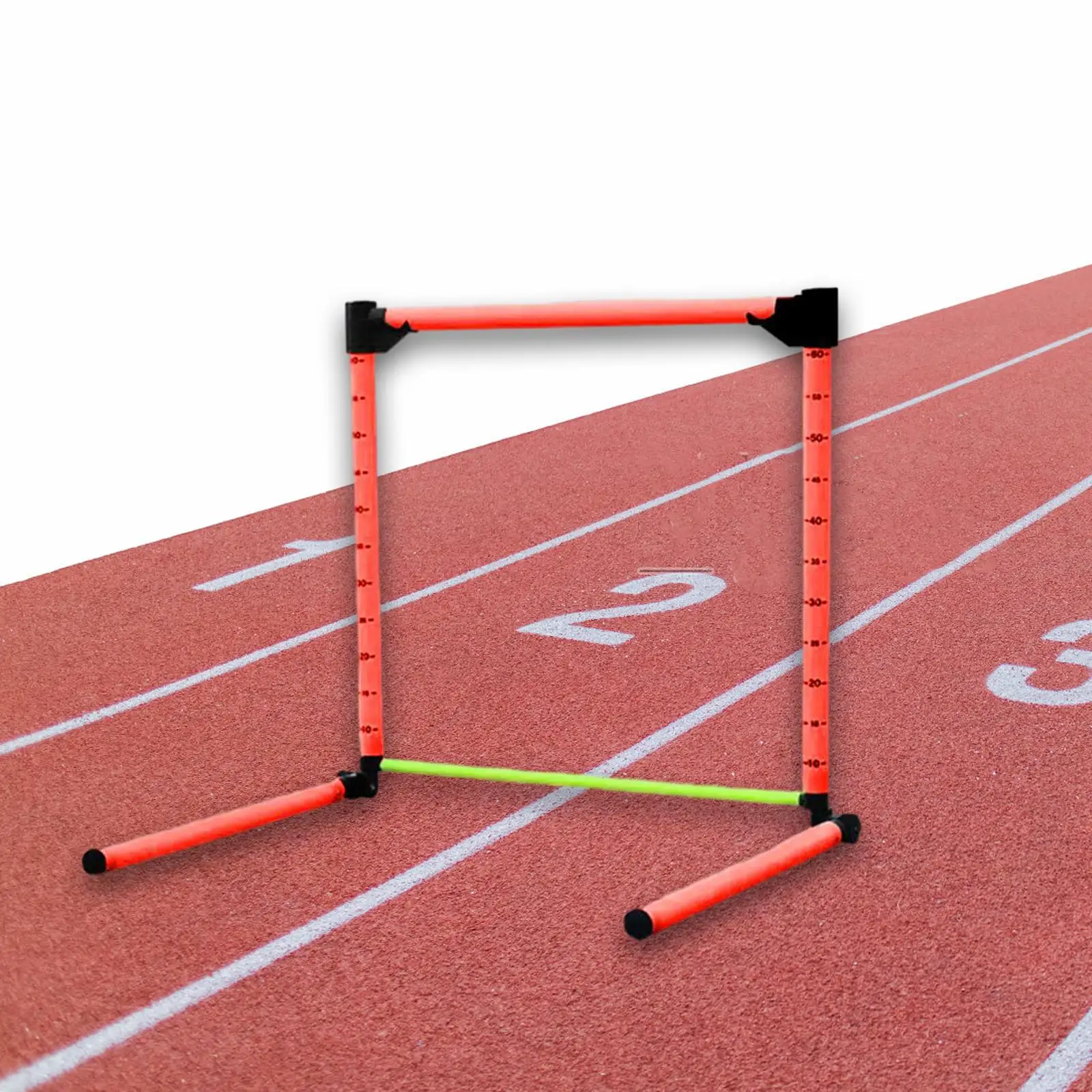 Speed Agility Hurdles Jumping Bar Set Track and Field Practice Adjustable Height