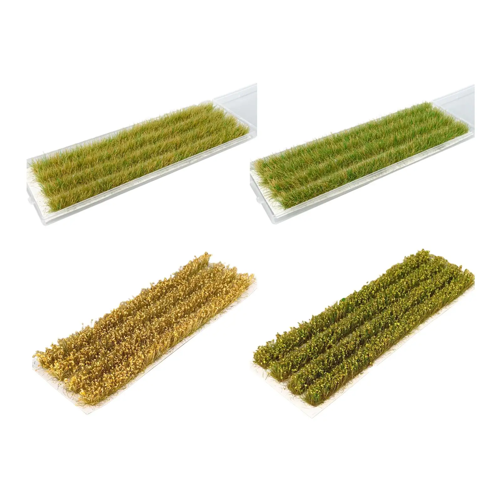 1/87 Scale HO Grass Miniature Grass Strips Model Decorative Handmade Paddy Field