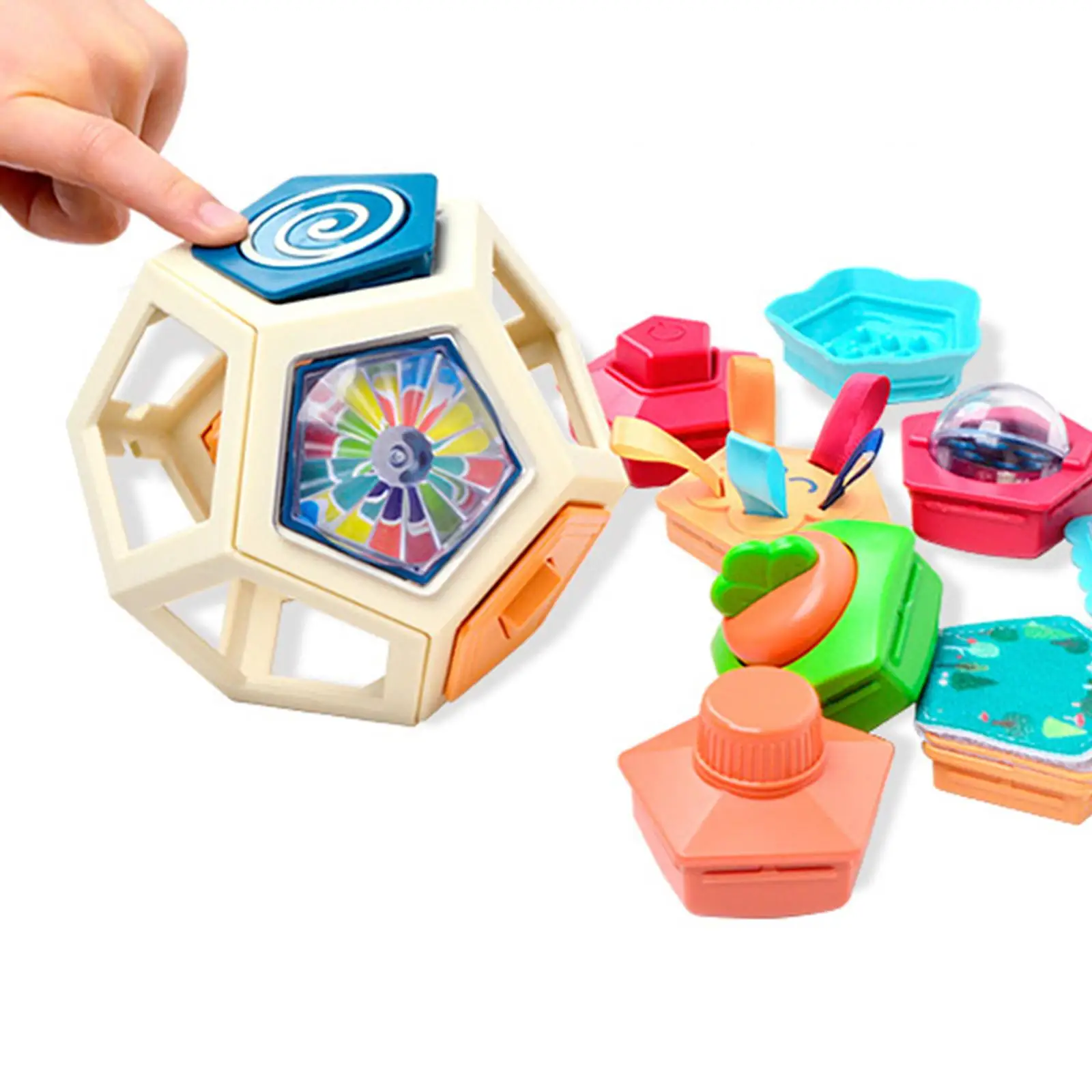 Sensory Busy Ball Early Developmental Learning Toys Puzzle Early Education Toys for Car Airplane Toy Birthday Gift Children