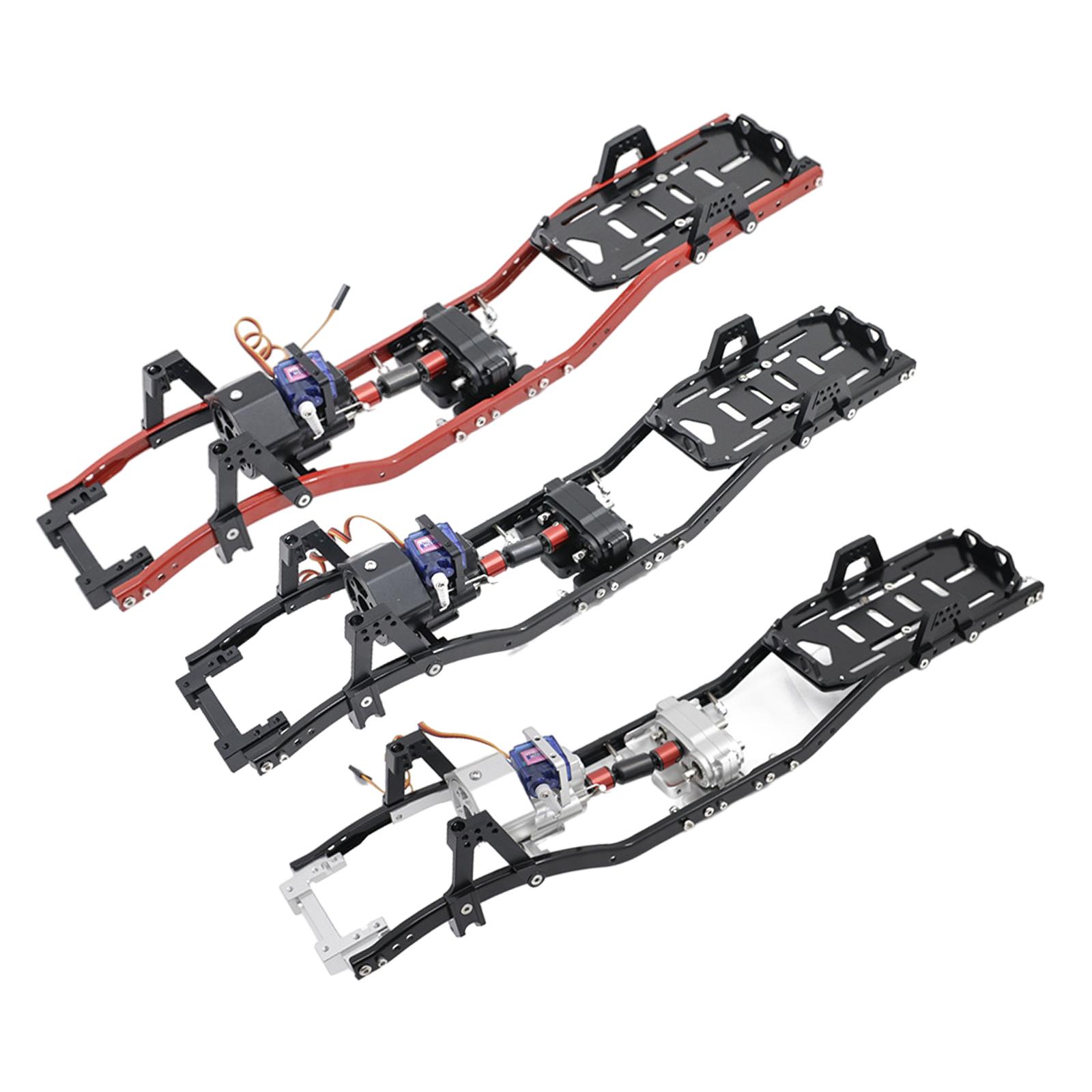 Metal Chassis Frame Beam 2  for SCX10 1/10 RC Crawler Replace Part Upgrade