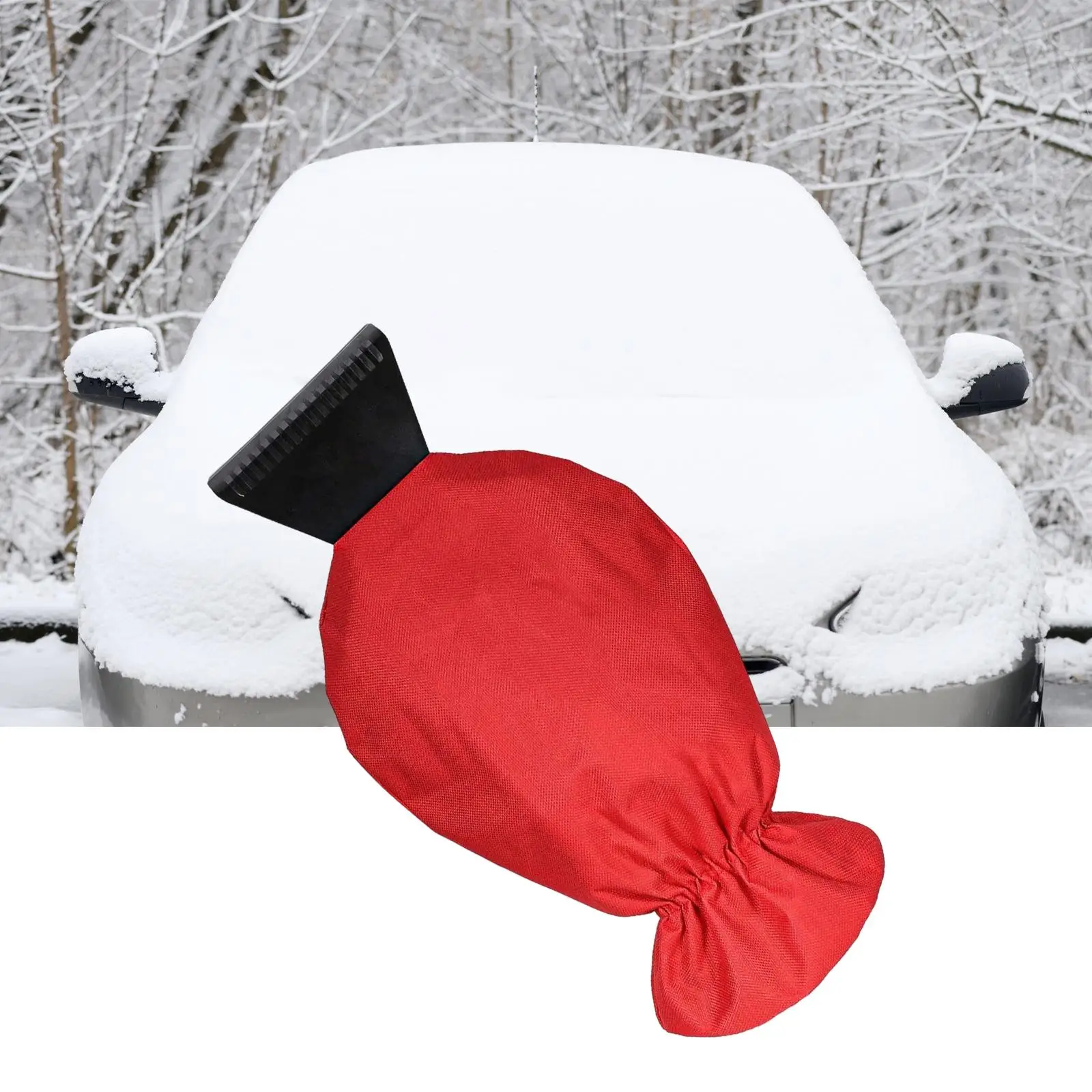 Universal Removal Scraper Glove Extendable Wiper Break Ice Cleaning Tool Shovel Snow Ice Scrape for Bus Frost
