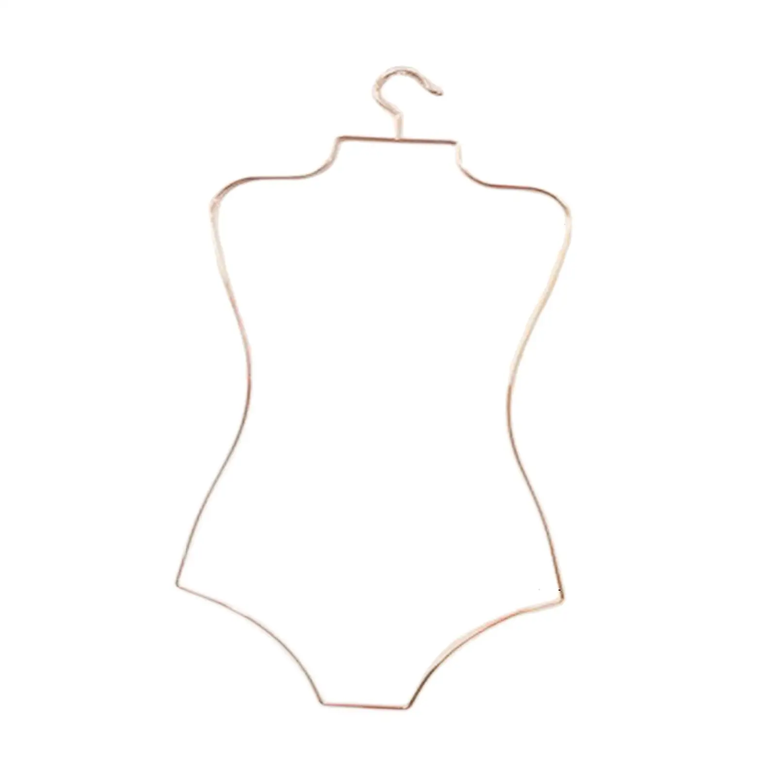 Body Shape Swimwear Swimsuit Hanger Girls Unisex Dress Holder Rack Bathing Suit Hanger Clothing Hanger for Bedroom Laundry Home