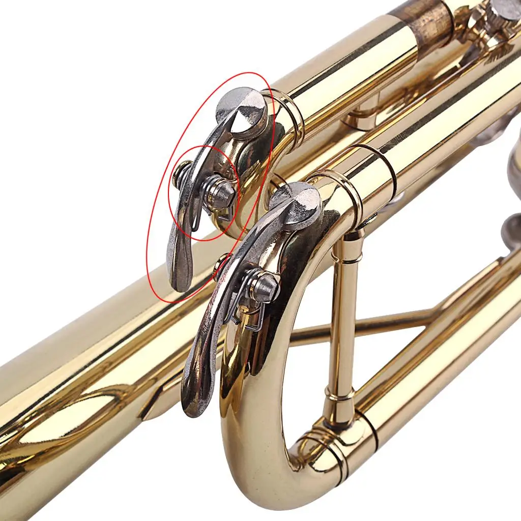 5pcs Trumpet Pin Springs Screws Keychain Door Small Repair
