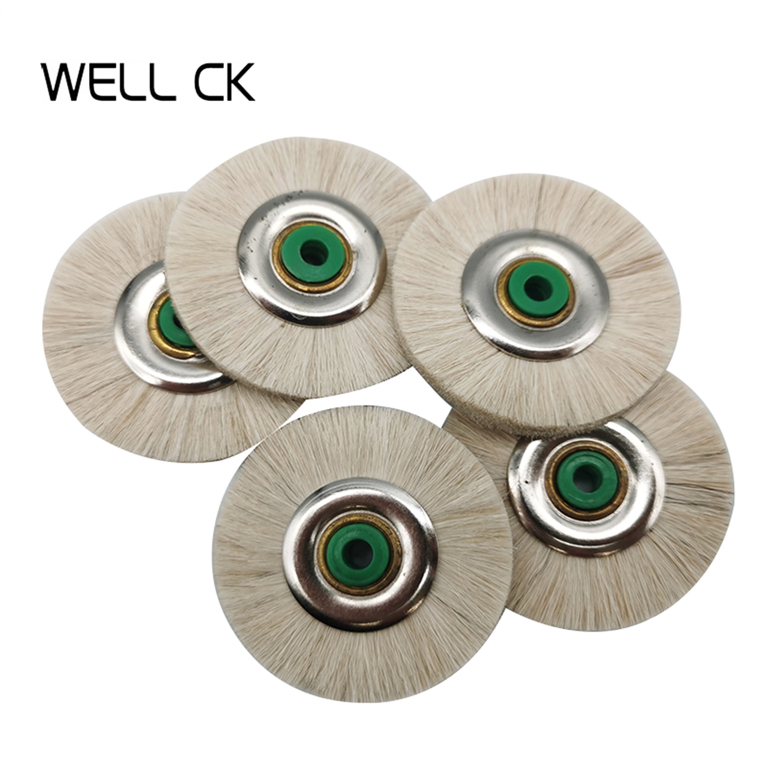 Best of 5Pcs Dental Laboratory Materials Latch Polishing Brush Wheel Rotary Tools Lab White Goat Hair Buff 48mm Micro Motor Dentistry Reviews & Tips