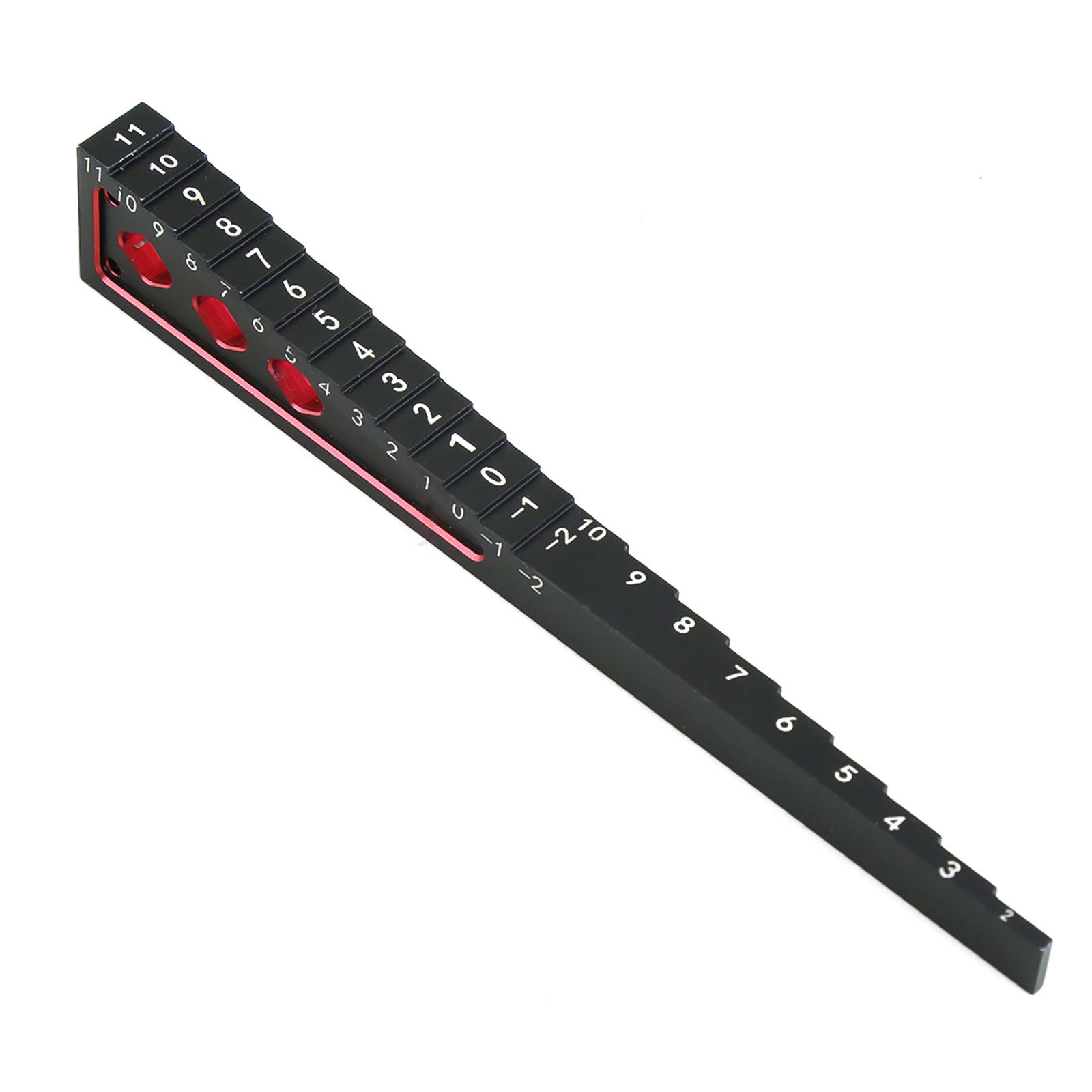 RC Model Car Adjuster Ruler RC Car Height Ruler for 1:8 Scale Car