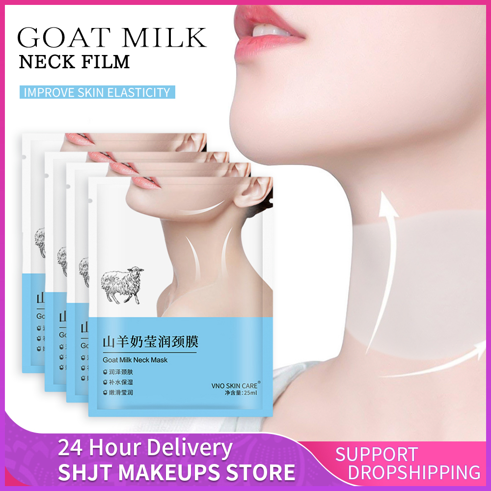 Best of Goat Milk Neck Mask Collagen Firming Anti-Wrinkle Whitening Anti-aging Mask Beauty Moisturizing Lift Firming Neck Skin Care 1pc Reviews & Tips