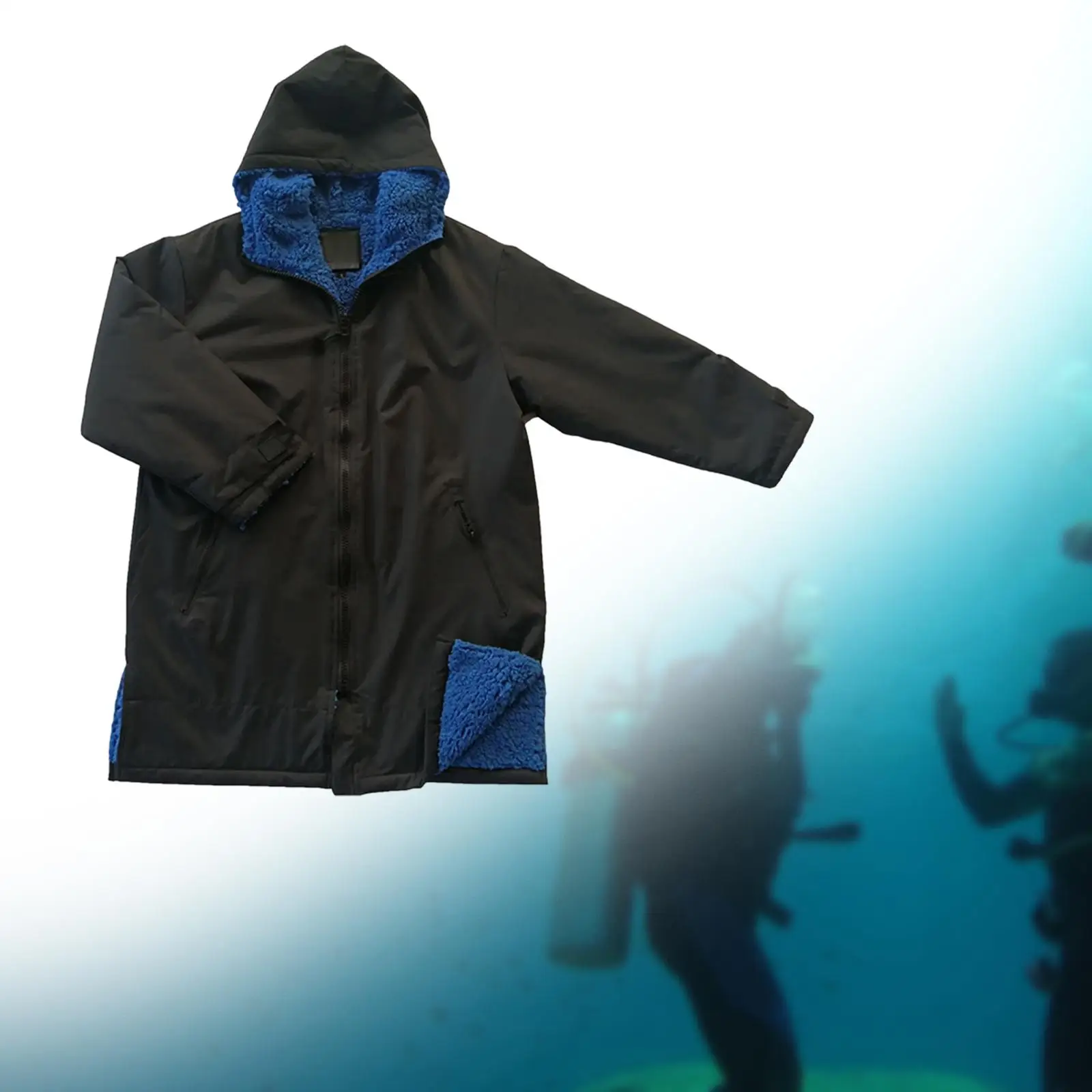 Kids Changing Robe Jacket Poncho Coat Suit Anorak Surf Swim Parka for Swimming Pool
