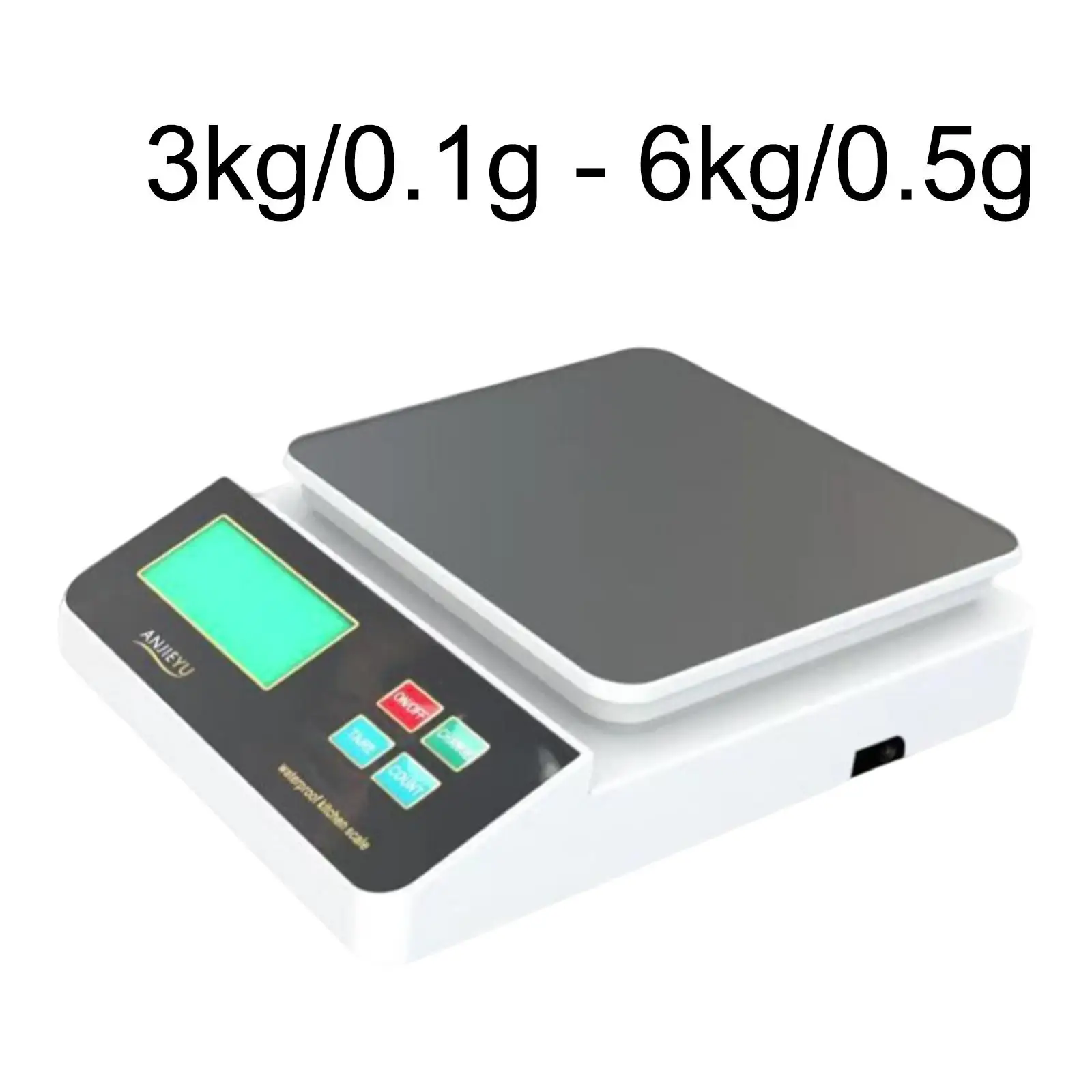 Waterproof Coffee Bean Scale LCD Display Electric Cooking Scales Food Scale