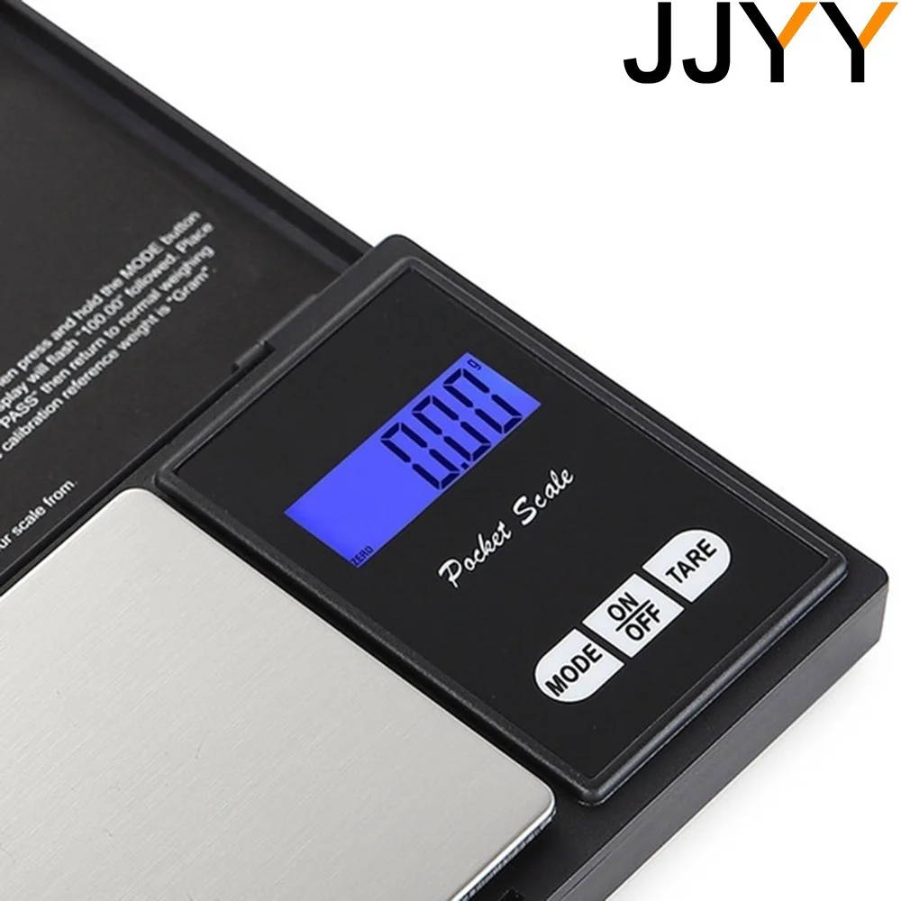 Title 4, JJYY 500g X 0.01g High Precision Digital Kitche...