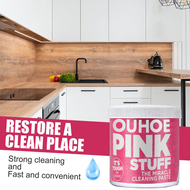 Pink Cream Kitchen Cleaning, Household Chemicals Home