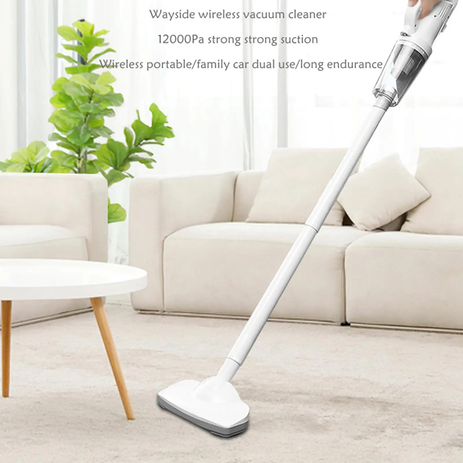   Vacuum Cleaner Detachable with LED Light for Office Keyboard Home