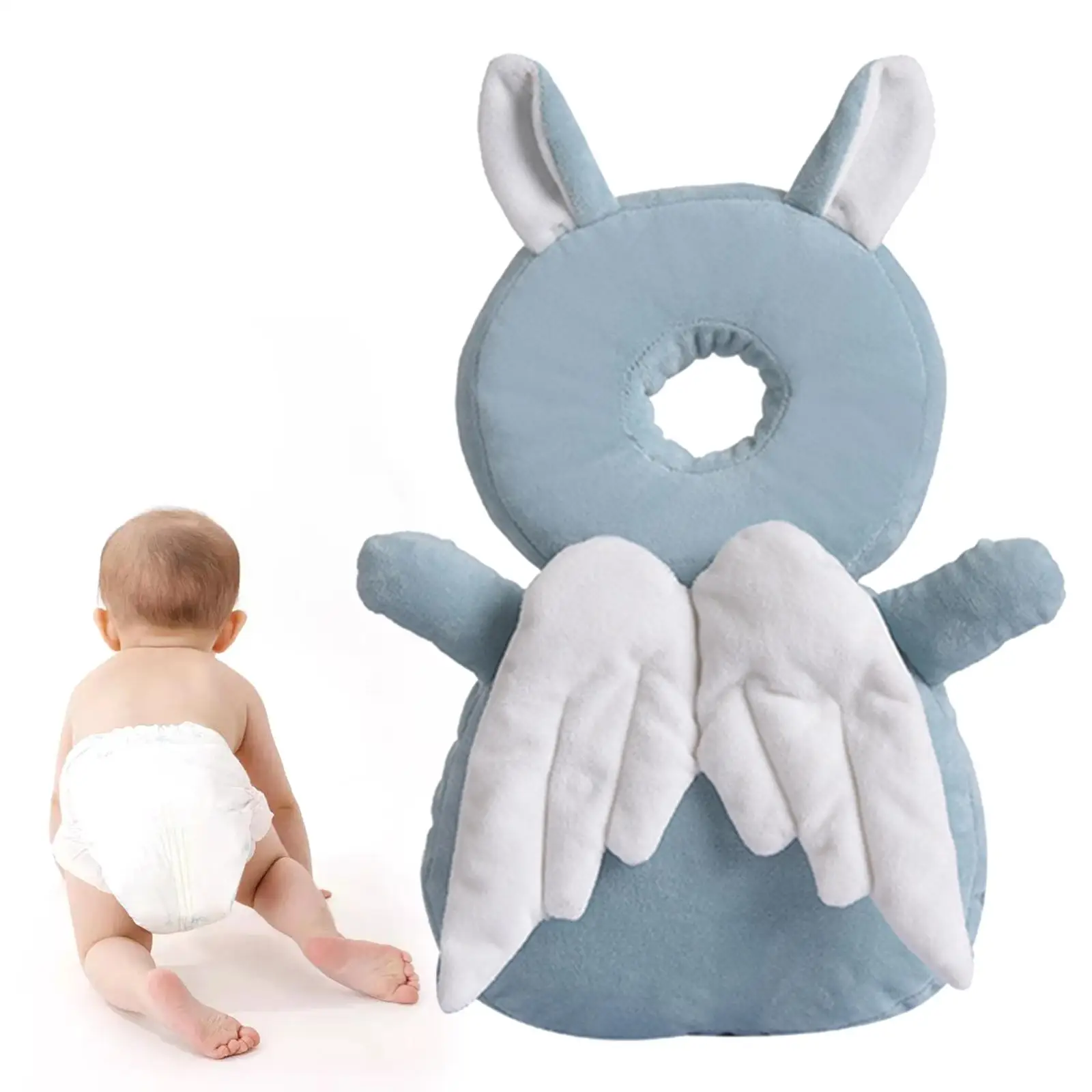  Head  Cushion, Adjustable Shoulder Straps Head  Walking Crawling  for 5 Months Infant Baby