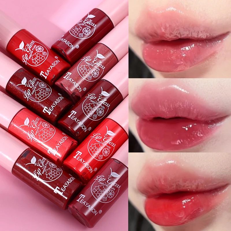 Best of Mirror Lip Glaze Water Light Lip Gloss Transparent Glass Lasting Non-stick Cup Liquid Lipstick Moisturizing Waterproof Cosmetics Reviews & Tips