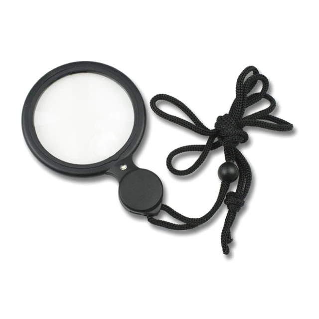 4x 8x 12x Magnifying Lens Handheld Eye Loupe Magnifier for Coins