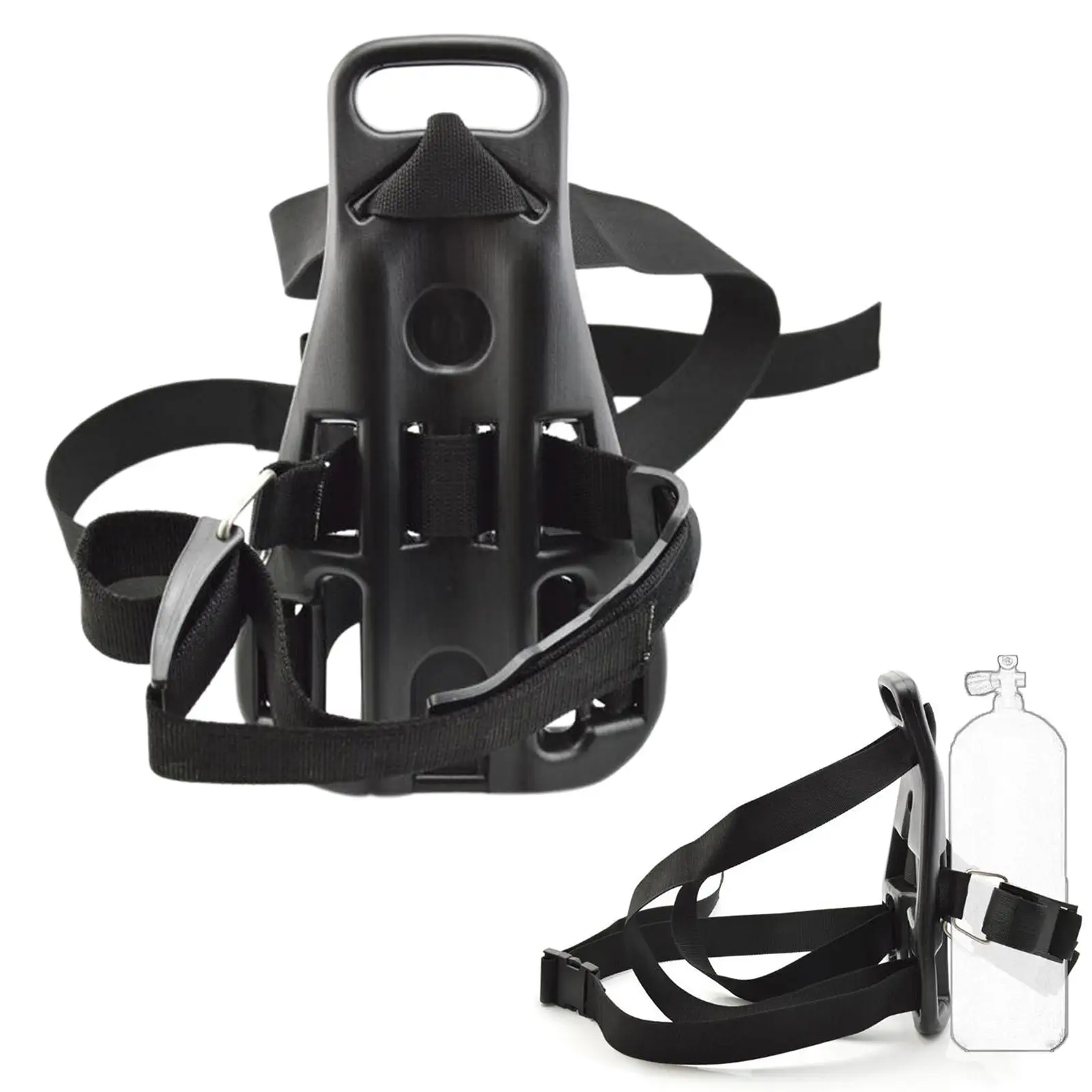 Adjustable Scuba Diving  Tank Backpack Bracket Gas Bottle Holder Rack