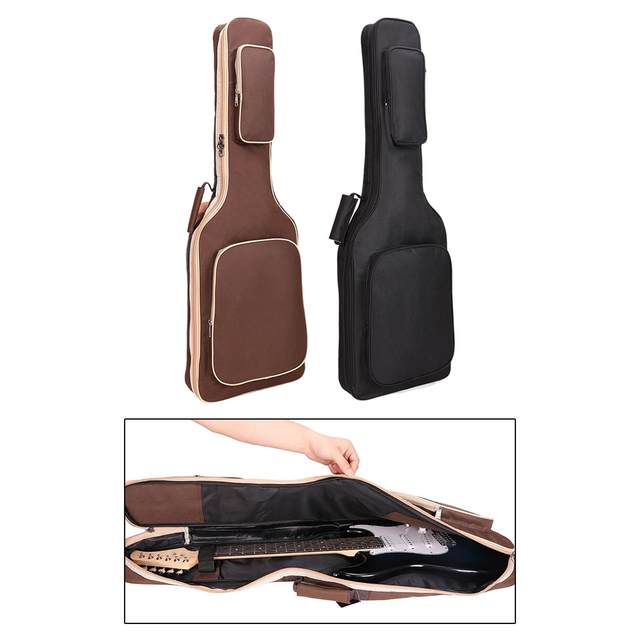 ROCKTILE EGSCR-1122BK E-Gitarre Softcase - Handlicher Leichtkoffer Für
