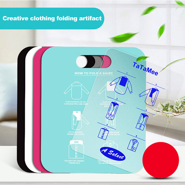 Laundry Folding Board - Clothing Organizer For Shirts, Pants & Sweaters