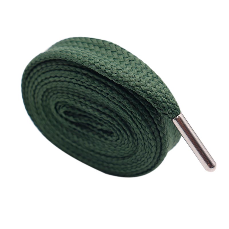 18 mm flache, fette Schnürsenkel, Schuhzubehör, Kordelzug, einfarbig, Canvas, breite Kordel mit klassischen Schnürsenkeln, Metallspitzen für Campus 00er Jahre – Detail 9