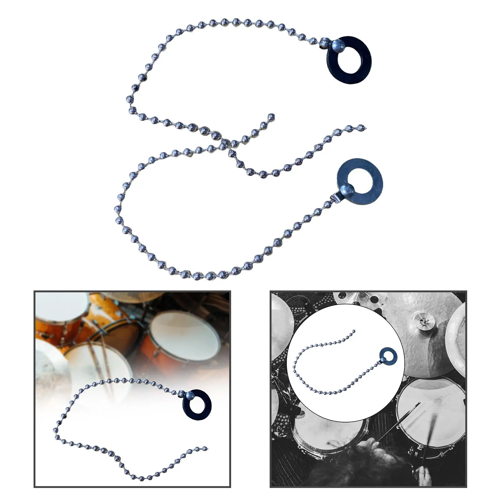 Cymbal Chain Replace Drums Musical Instrument Accessory Effect Device