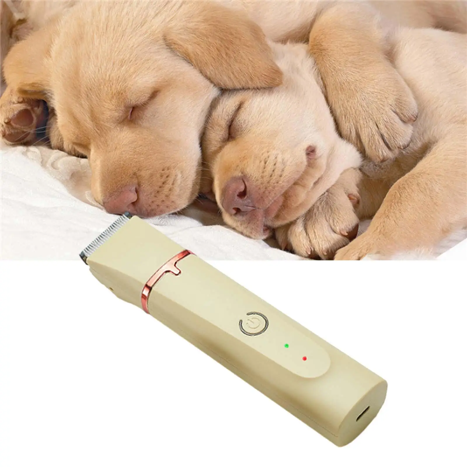 Dog Clipper Cordless Multipurpose Grinder for Indoor Paws Trimming