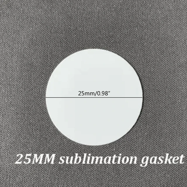 517F 10x/Set Sublimation Blank Aluminum Sheets 25mm/0.98 inches Round Blank  Bezel Pendant Tray for Photo Jewelry Making DIY - AliExpress