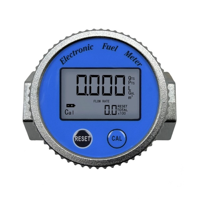 High Accuracy Turbines Flow Meter Waterproof Liquid Water Meter Flowmeter 2  size