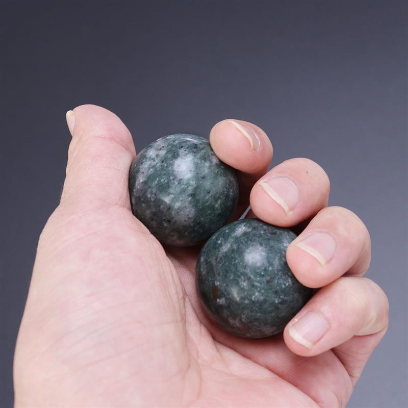 Best of Ball Balls Hand Jade Health Chinese Baoding Exercise Meditation Care Kegel Hands Relief Stress Relax Tai Sphere Craft Metal Reviews & Tips