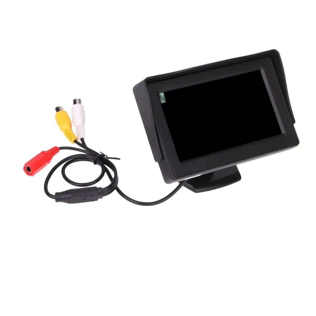4.3 `` touchscreen LCD rear view camera car parking monitor
