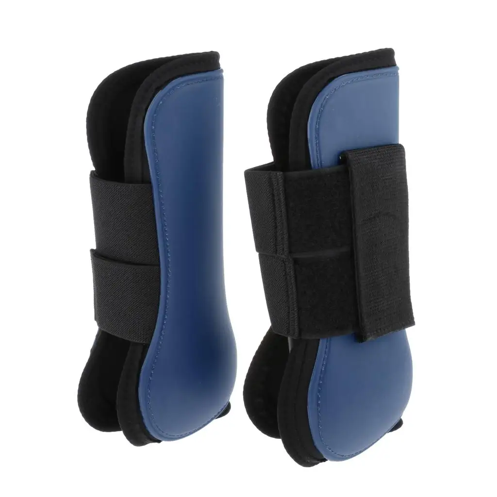 1 Pair Adjustable Tendon Boot / Fetlock Boots Absorbing for Eventing