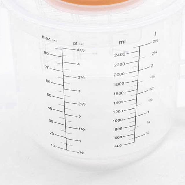 Hot Plastic Ounce Measuring Cups and Mixing Pitcher for Baking with Lid Liquid  Measuring Jugs Jar in Ml with Splash Guard - AliExpress