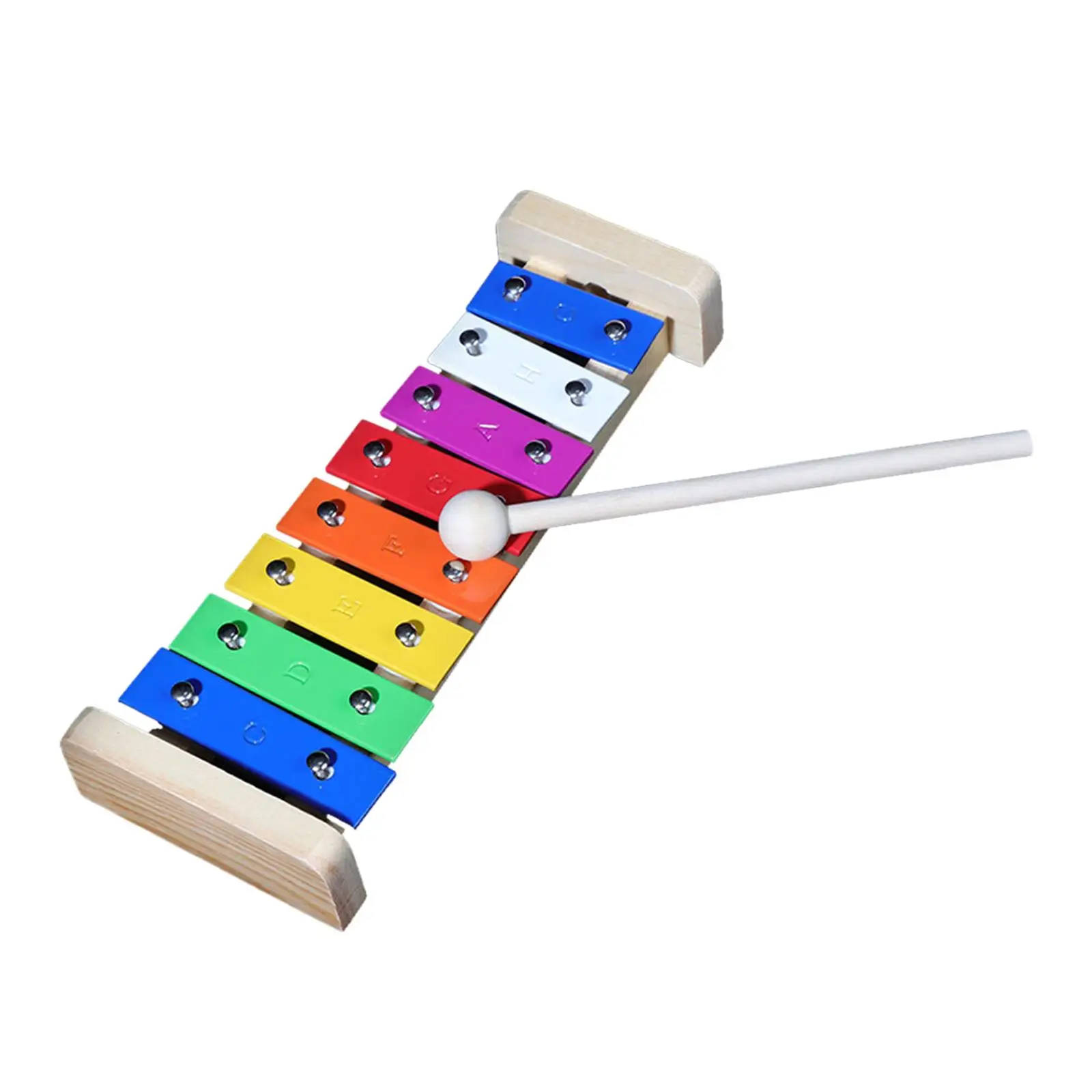 8 Note Glockenspiel Musical Toy for Kids and Adult Beginner Birthday Gift