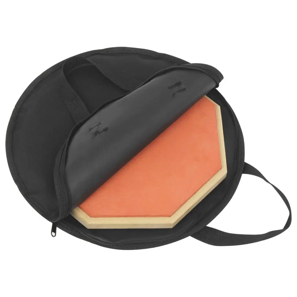 Dumb Drum Bag,Portable 14 Inch Dumb Drum Bag, Black,  Oxford Cloth