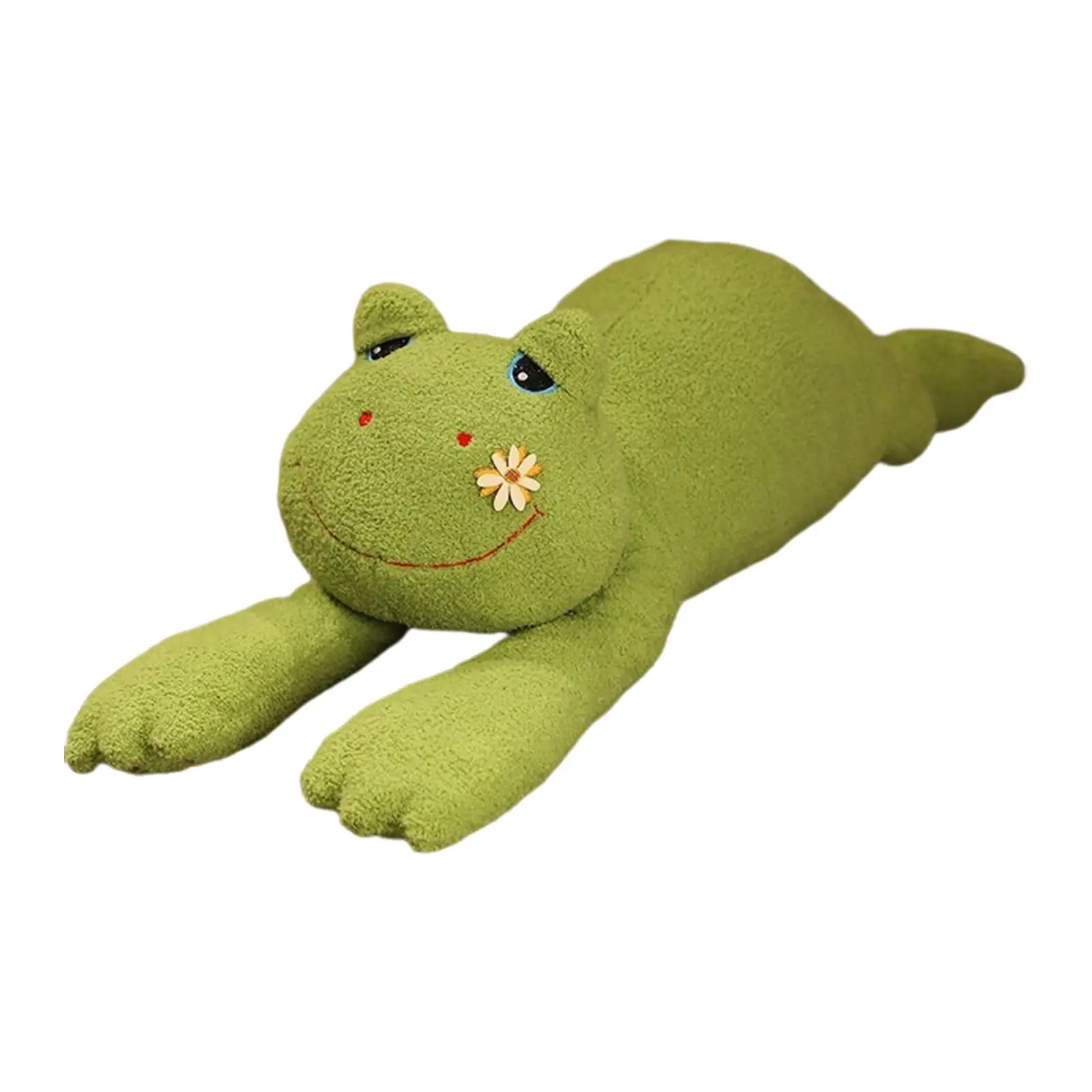Adorable Frog Plush Toy Cushion Stuffed Animal for Theme Party Holiday Kids