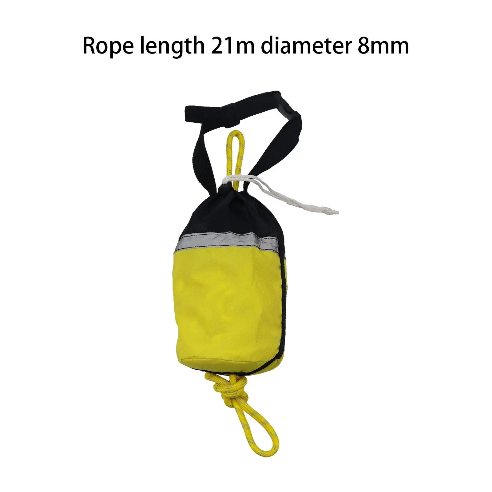 Throw Bags for Water Rescue Floating Rescue Rope High Visibility for Boat Swimming Canoeing Water Sport Kayaking Device