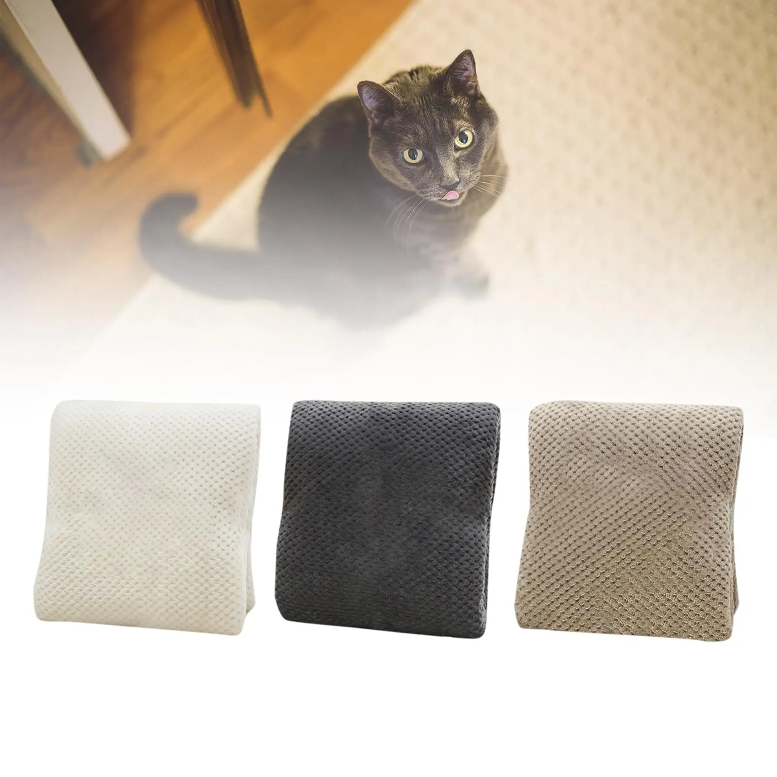 Warm Pet Throw Blanket Home Doggy Flannel Lightweight Small Medium Large Dog Bed Mat Cushion for Winter Adult Crate Cat Bed