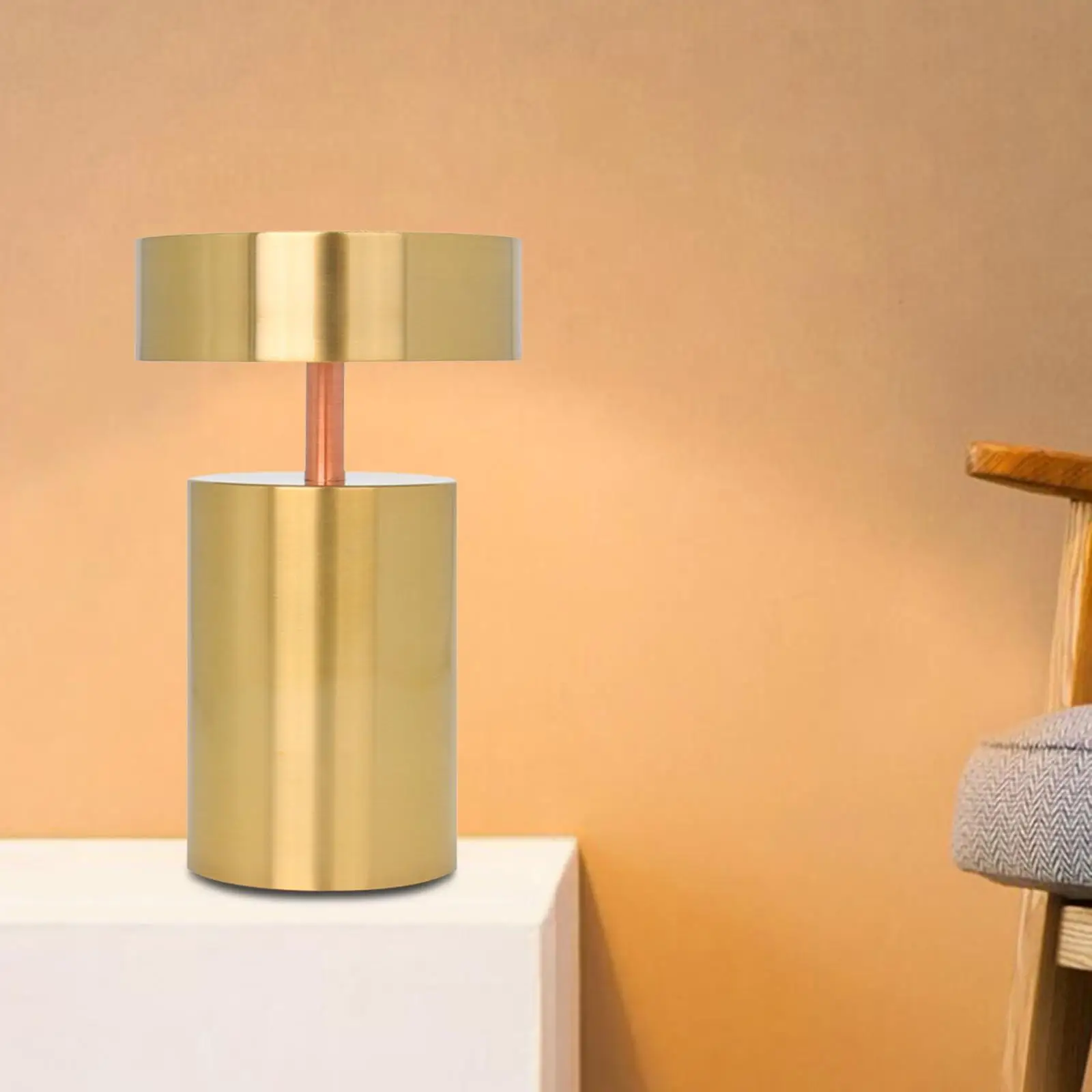 Modern Table Lamp Touch Dimming Desk Lights Rechargeable LED Nightlight for Bedroom Bedside Restaurant Wedding Living Room