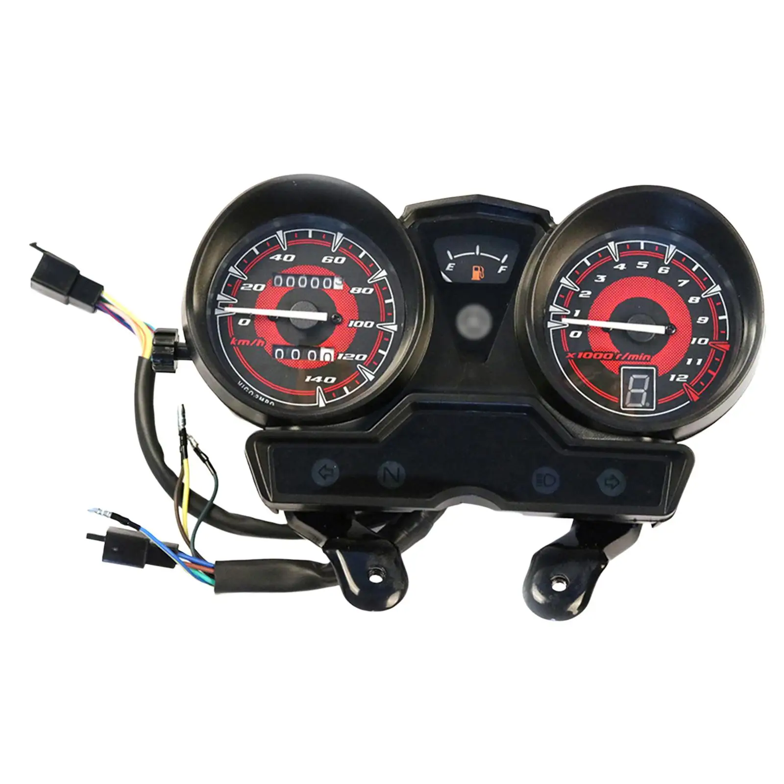 LED Digital Speedometer Tachometer for Yamaha Ybr125 Easy Installation