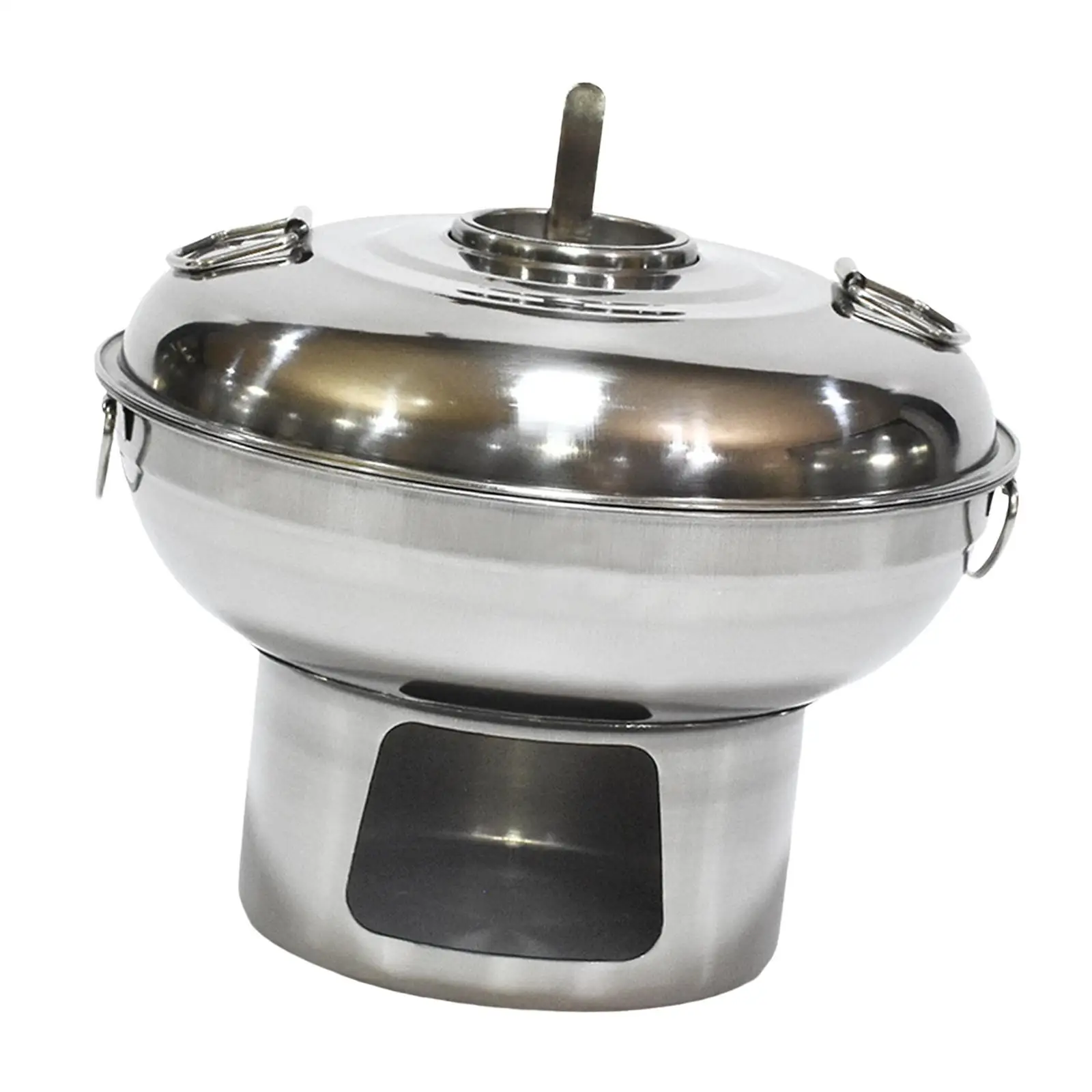 Small Hot Pot Single Person Small Hotpot Stockpot Milk Tea Hot Outdoor Cooker Traditional Chinese Hot Pot for Picnic
