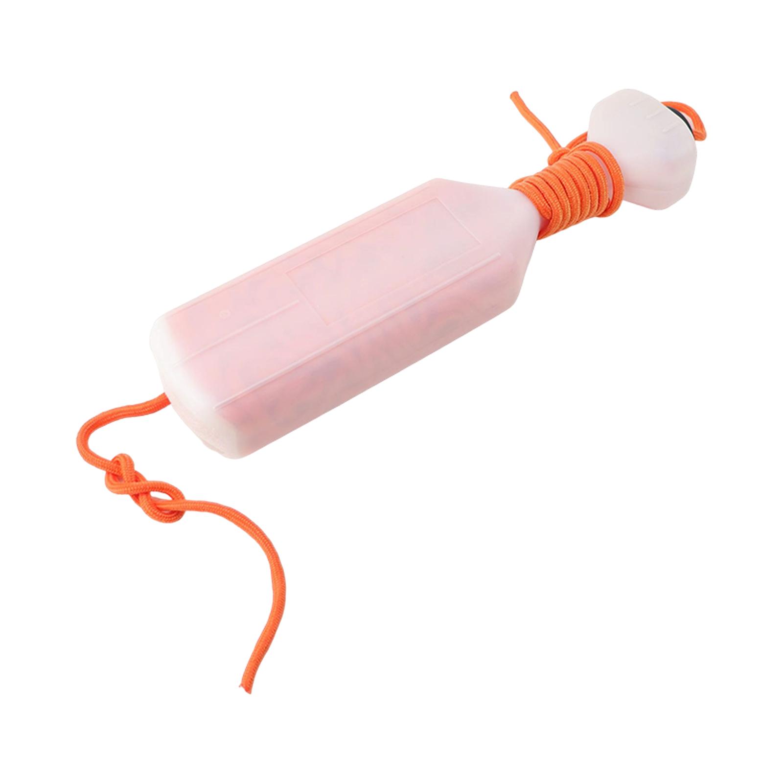 Durable Rescue Throw Rope Storage Bottle High Strength Supplies