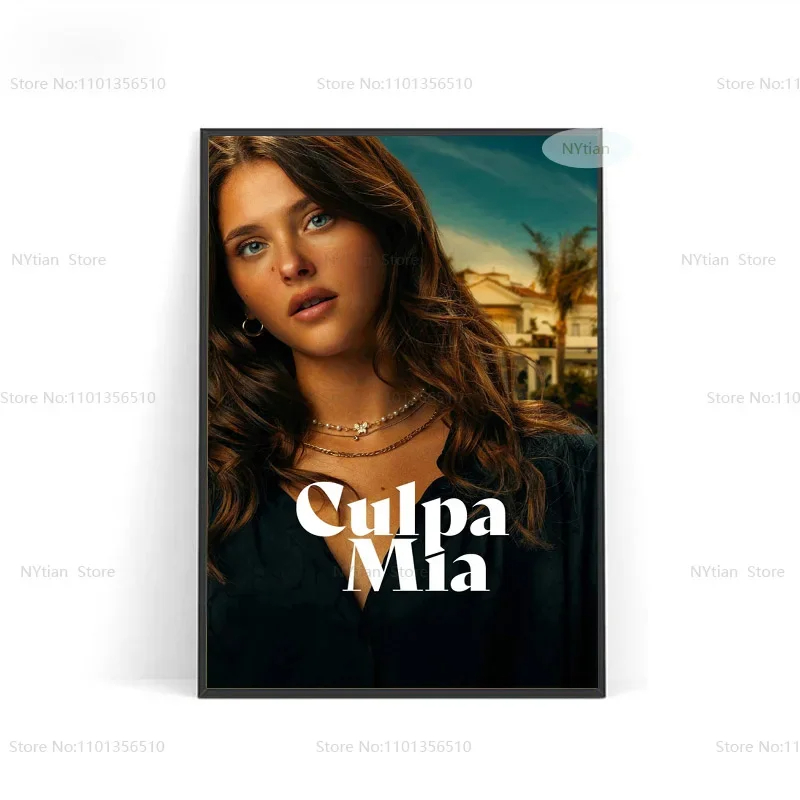 vMy Fault Culpa Mia 2023 Movie Film Modern Poster and Prints Wall Art Picture Canvas Painting For Living Room Home Decor