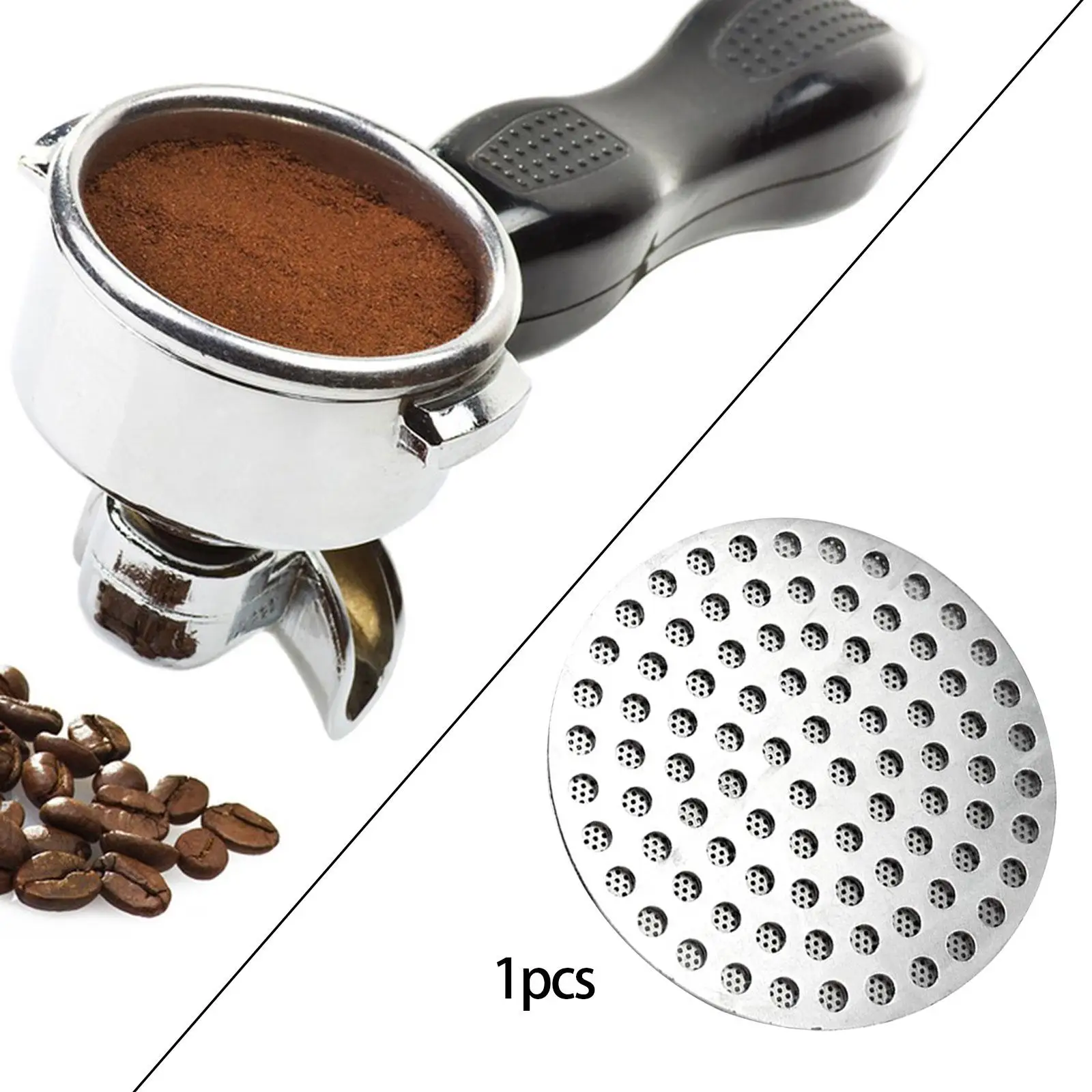Espresso Portafilter Mesh Filter for Coffee Maker for Espresso Portafilter Filter Basket Bottomless Portafilter Filter Basket