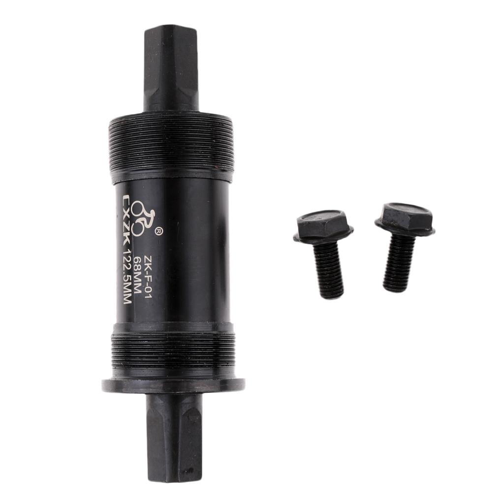  Taper Threaded Cartridge Bottom Bracket Axle 68mm Waterproof