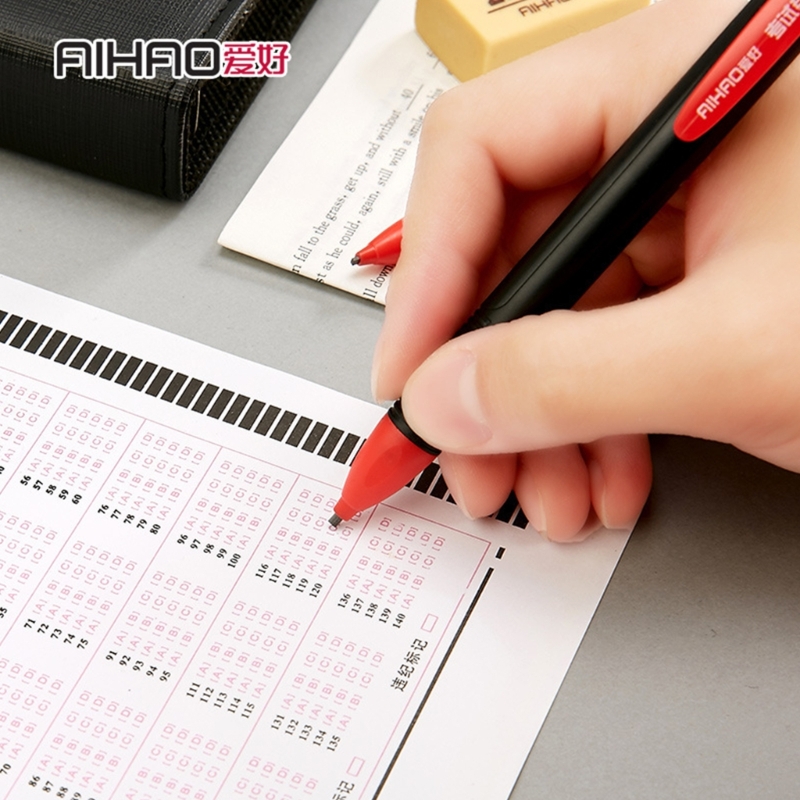 Flachkopf-Test Druck bleistift zeichnung 2b füllt den automatischen Zeichenstift mit Radiergummi-Schul material nach – Detail 5