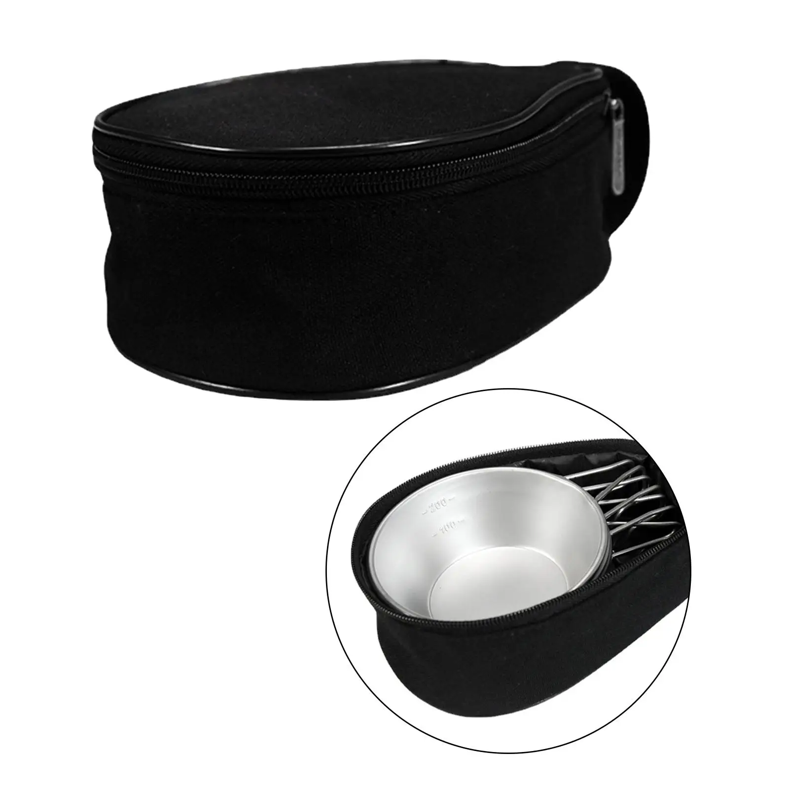 Portable Tableware Bowl Storage Durable Dinnerware Camping for Barbecue BBQ