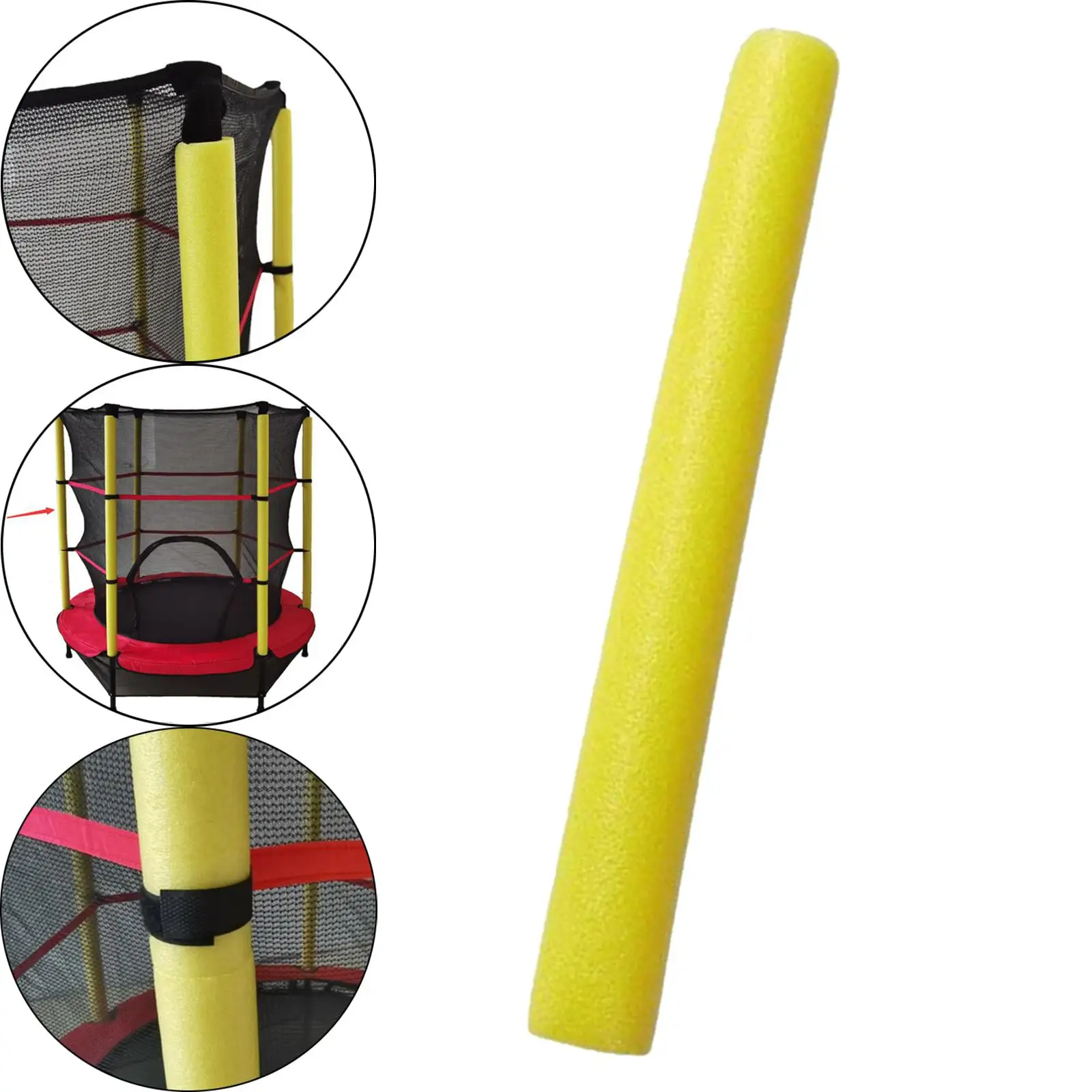 Replacement Trampoline Pole Foam Sleeves Protection Cover Padding for Tube