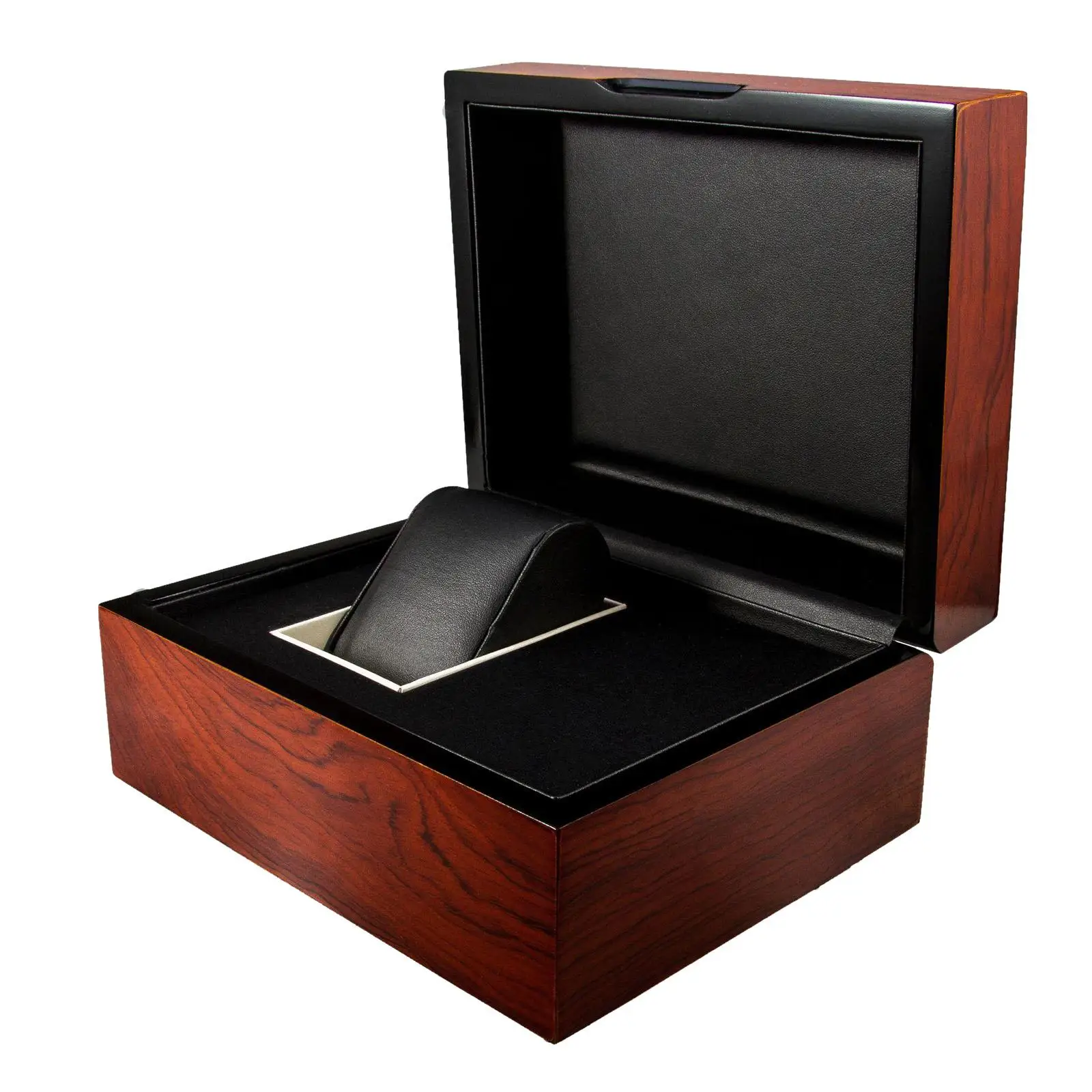 Watch Box Small 1 Mens Leather Display Jewelry Case Organizer Holder Organizer Showcase
