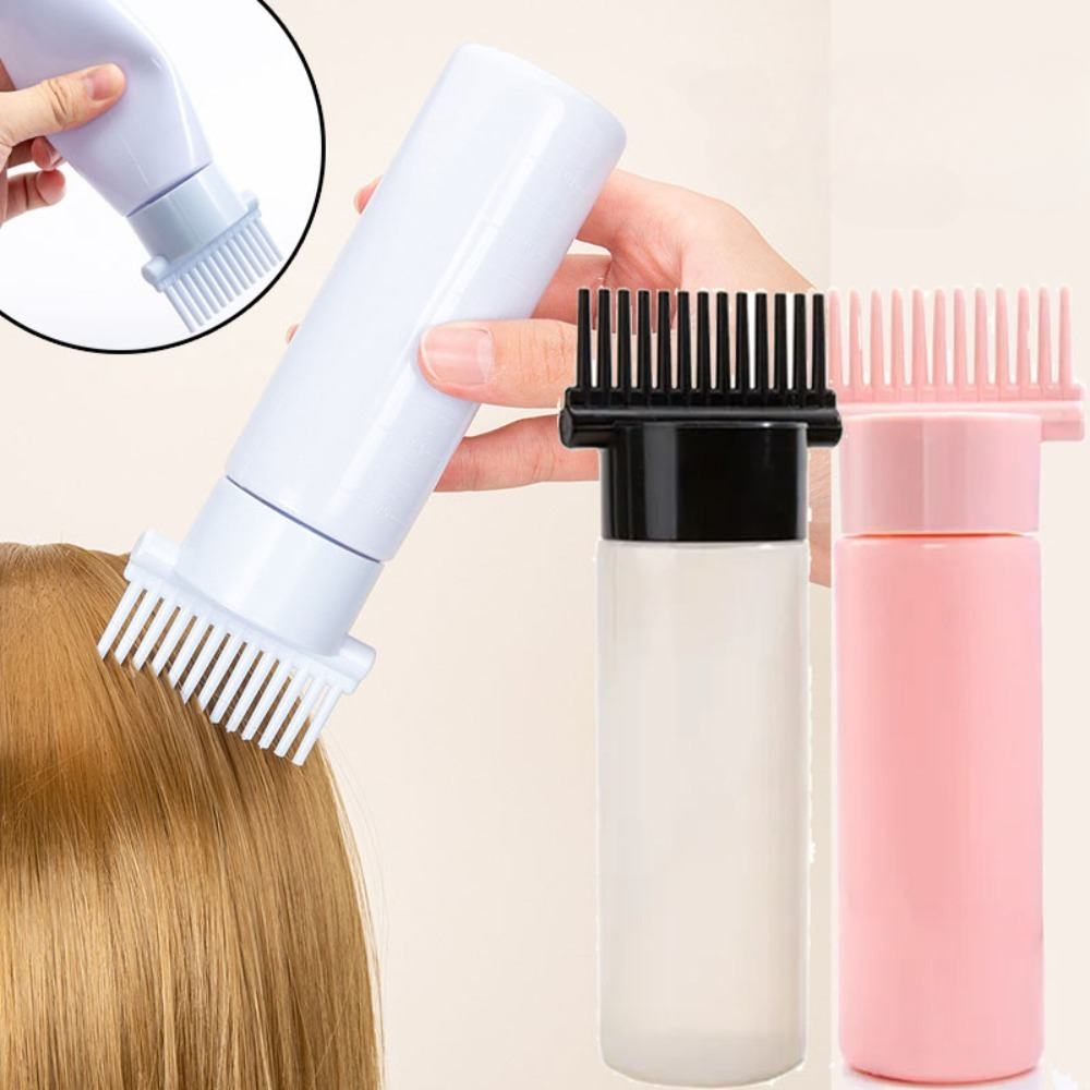 Best of 180ML Hair Dye Applicator Refillable Shampoo Bottle Hair Oil Brush Bottles Root Comb Barber Hair Coloring Dyeing Styling Tools Reviews & Tips