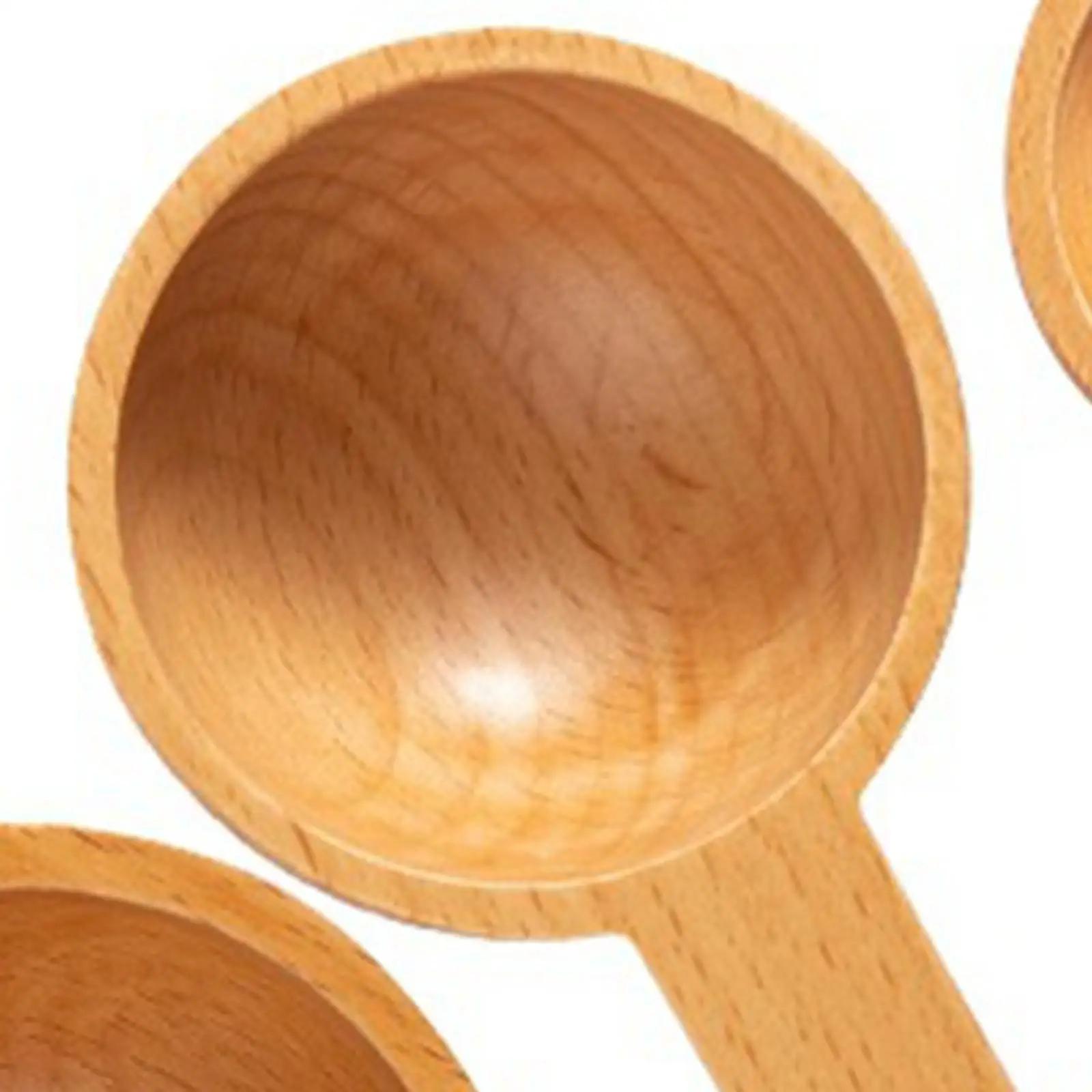 Set of 5 Wooden Measuring Spoons Multipurpose Portable Accessories Tools Gadgets Coffee Spoon for Kitchen Baking Dry Liquid Food